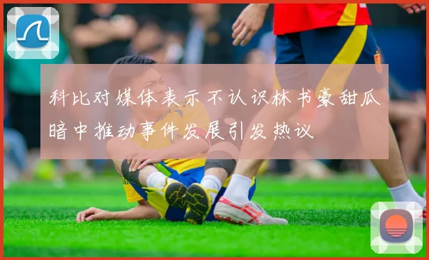 科比对媒体表示不认识林书豪甜瓜暗中推动事件发展引发热议